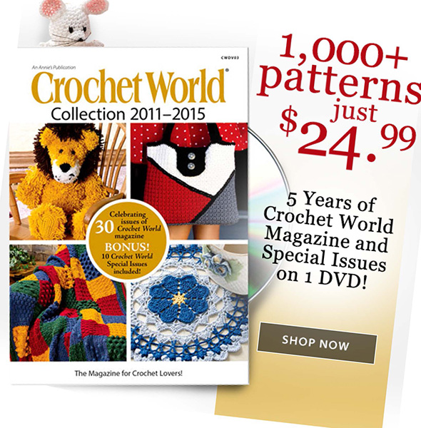 Crochet World Collection 2011-2015 on DVD